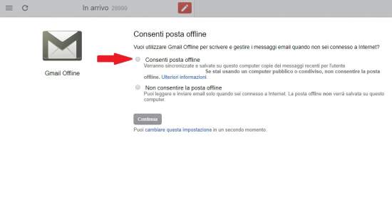 gmail offline