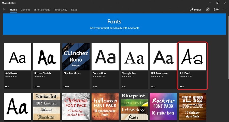 scaricare e installare nuovi font su windows 11