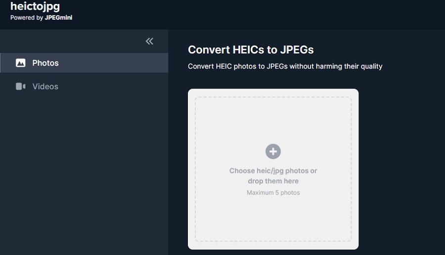 convertire .heic in jpg online